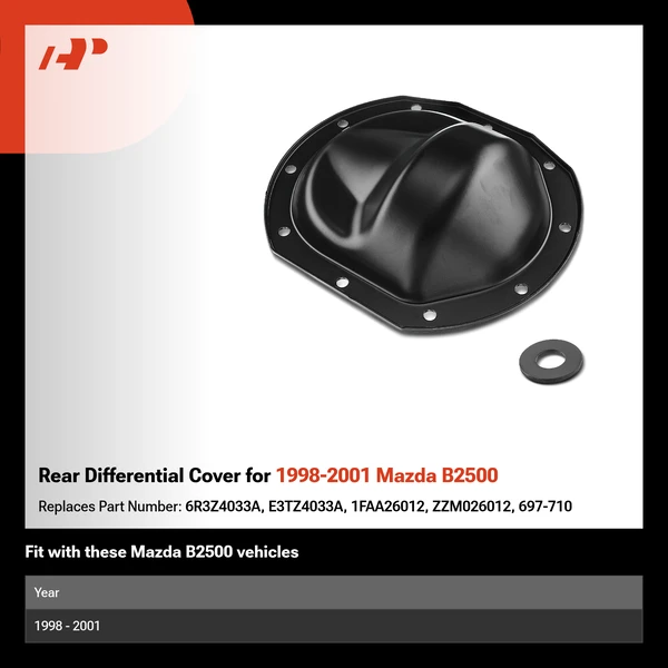 Rear Differential Cover for 1998-2001 Mazda B2500