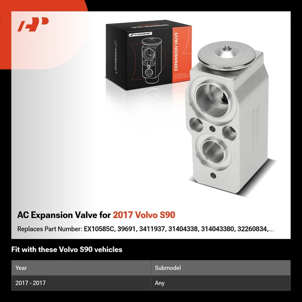 AC Expansion Valve for 2017 Volvo S90