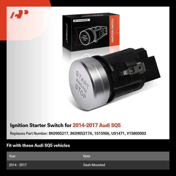 Ignition Starter Switch for 2014-2017 Audi SQ5