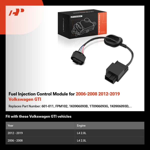 Fuel Injection Control Module for 2006-2008 2012-2019 Volkswagen GTI