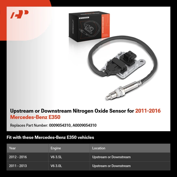 Upstream or Downstream Nitrogen Oxide Sensor for 2011-2016 Mercedes-Benz E350