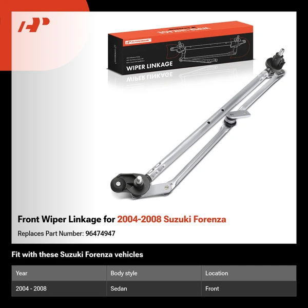 Front Wiper Linkage for 2004-2008 Suzuki Forenza