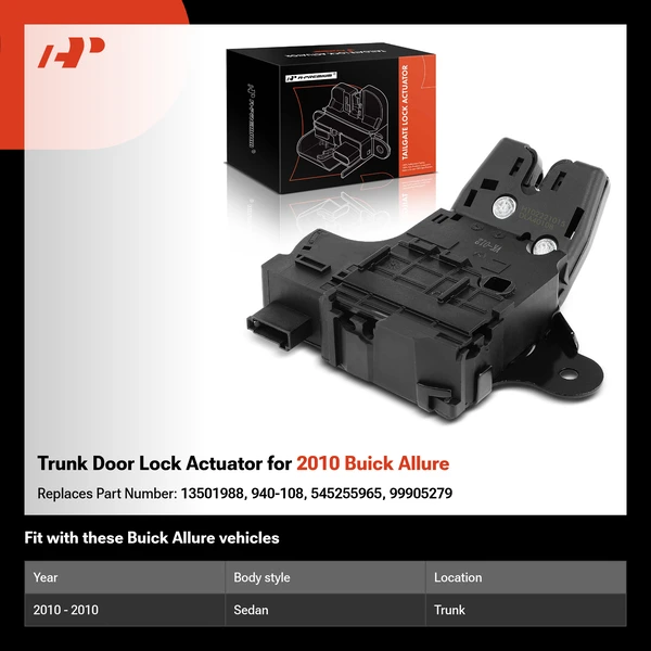 Trunk Door Lock Actuator for 2010 Buick Allure