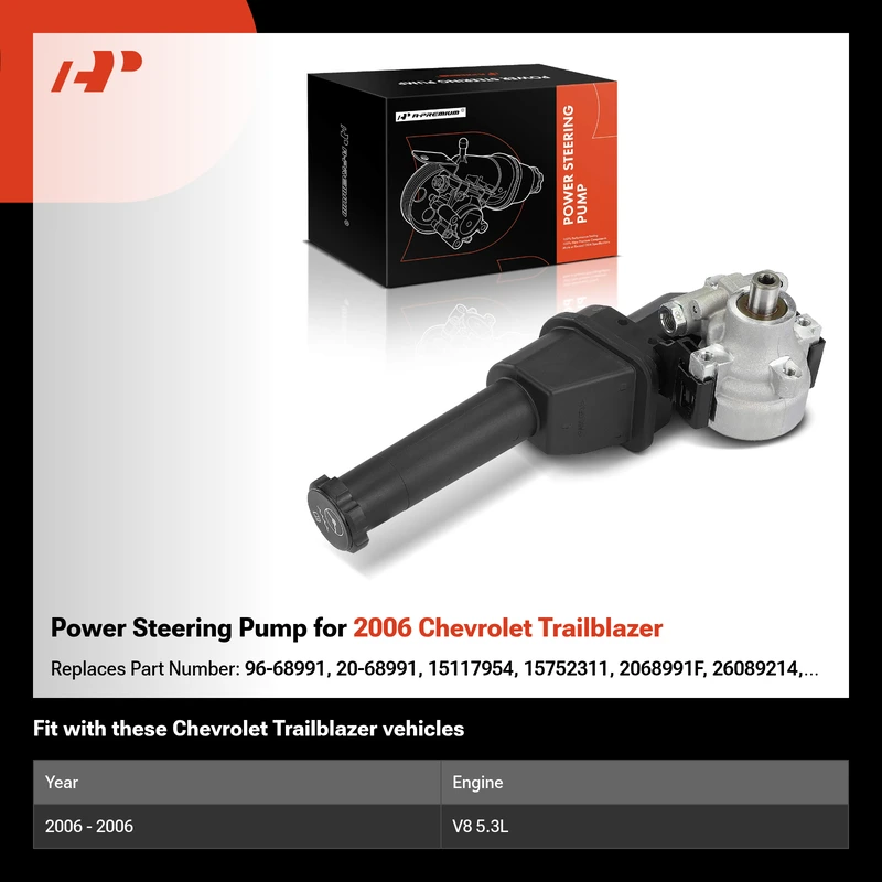 Power Steering Pump for 2006 Chevrolet Trailblazer