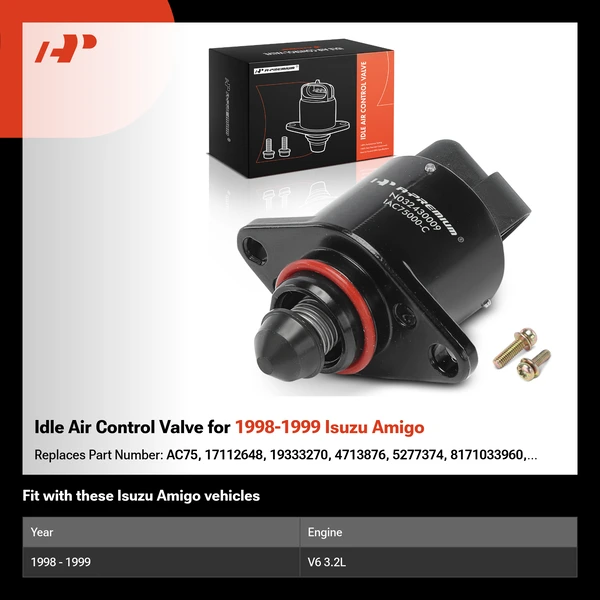 Idle Air Control Valve for 1998-1999 Isuzu Amigo