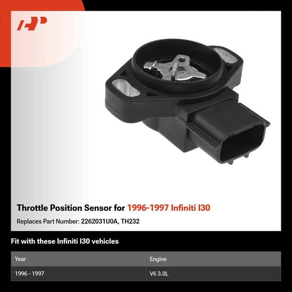 Throttle Position Sensor for 1996-1997 Infiniti I30