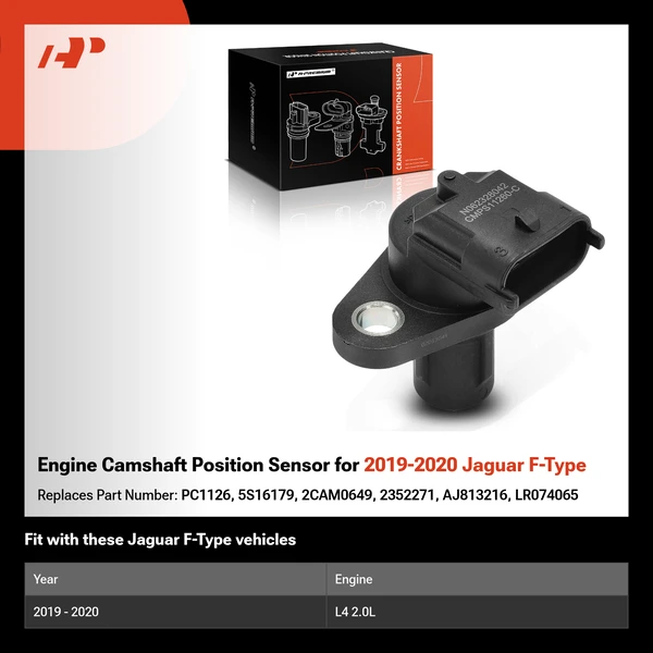 Engine Camshaft Position Sensor for 2019-2020 Jaguar F-Type