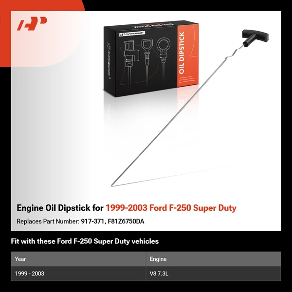 Engine Oil Dipstick for 1999-2003 Ford F-250 Super Duty