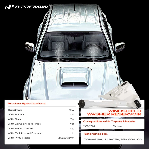 A-Premium APWSR100 Washer Reservoir