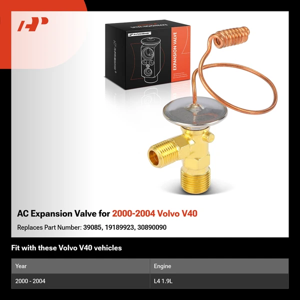 AC Expansion Valve for 2000-2004 Volvo V40