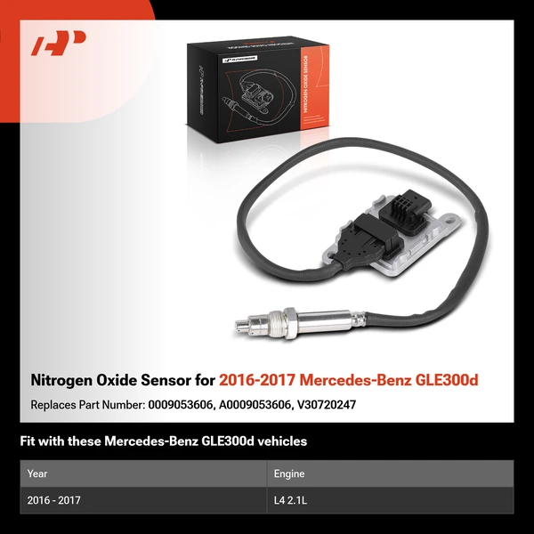 Nitrogen Oxide Sensor for 2016-2017 Mercedes-Benz GLE300d