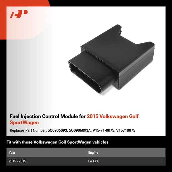 Fuel Injection Control Module for 2015 Volkswagen Golf SportWagen