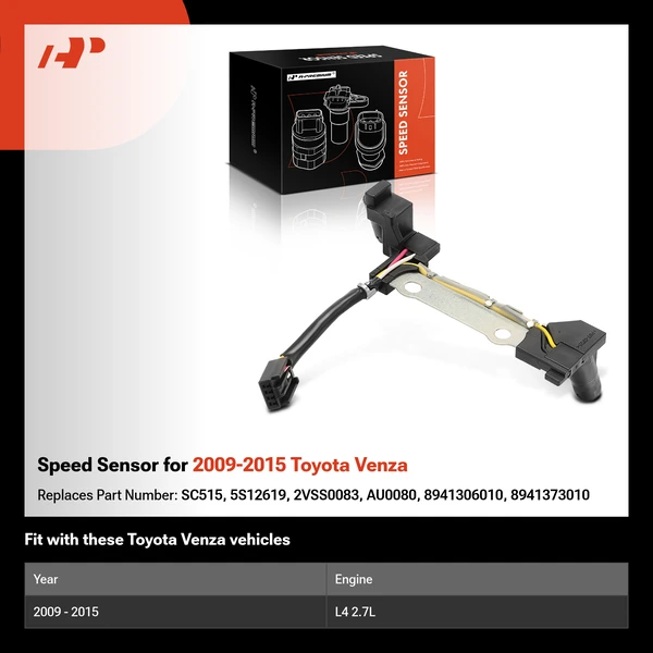 Speed Sensor for 2009-2015 Toyota Venza