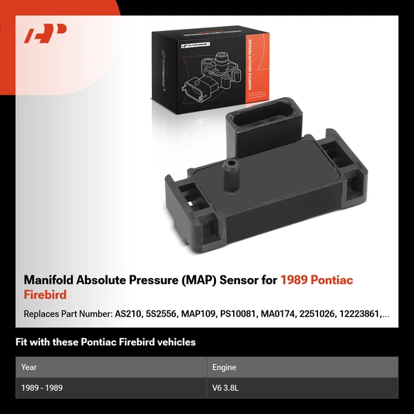 Manifold Absolute Pressure (MAP) Sensor for 1989 Pontiac Firebird