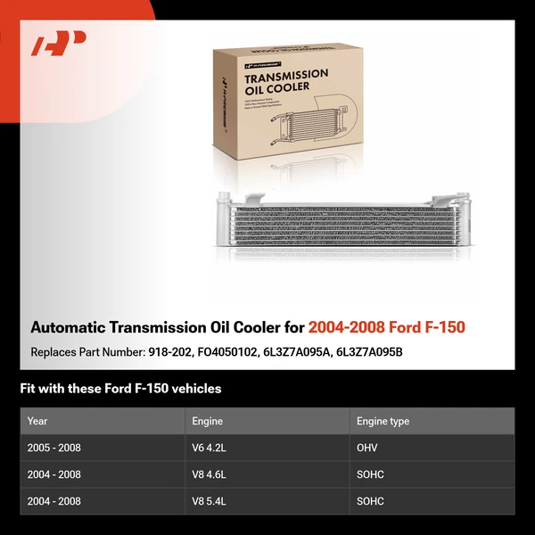 Automatic Transmission Oil Cooler for 2004-2008 Ford F-150