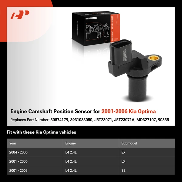 Engine Camshaft Position Sensor for 2001-2006 Kia Optima