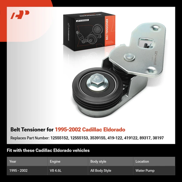 Belt Tensioner for 1995-2002 Cadillac Eldorado