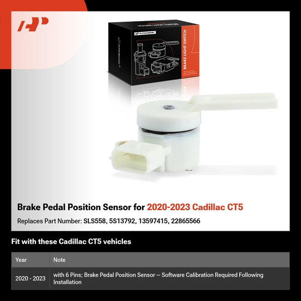Brake Pedal Position Sensor for 2020-2023 Cadillac CT5