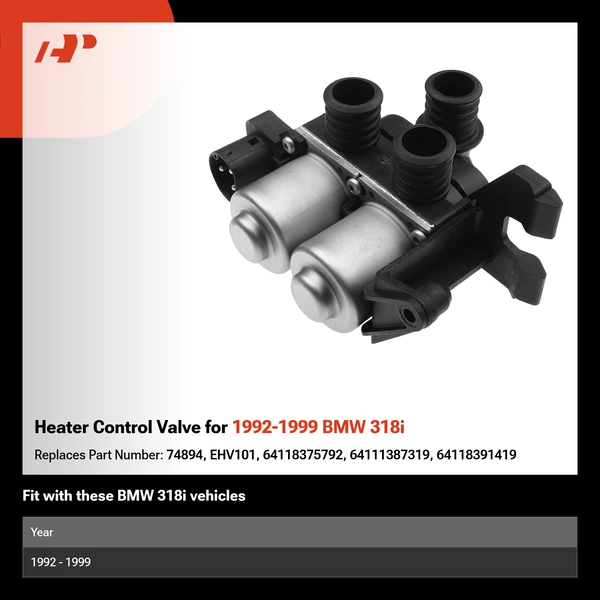 Heater Control Valve for 1992-1999 BMW 318i