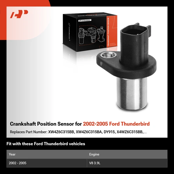 Crankshaft Position Sensor for 2002-2005 Ford Thunderbird