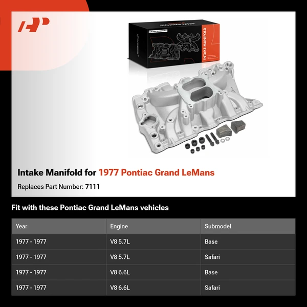 Intake Manifold for 1977 Pontiac Grand LeMans