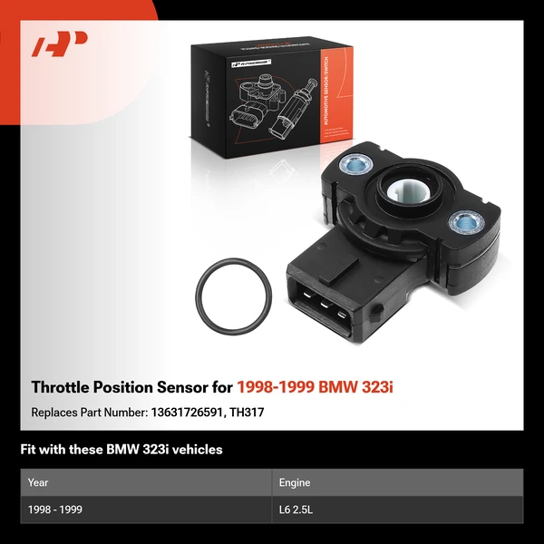 Throttle Position Sensor for 1998-1999 BMW 323i