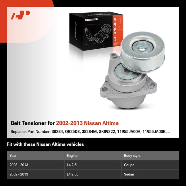 Belt Tensioner for 2002-2013 Nissan Altima