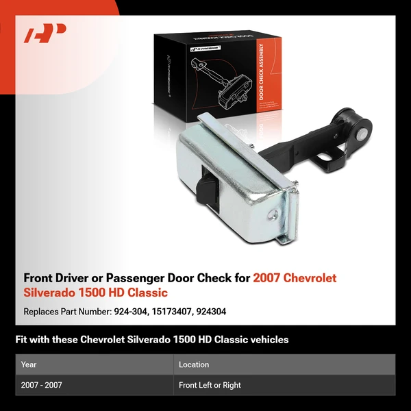 Front Driver or Passenger Door Check for 2007 Chevrolet Silverado 1500 HD Classic