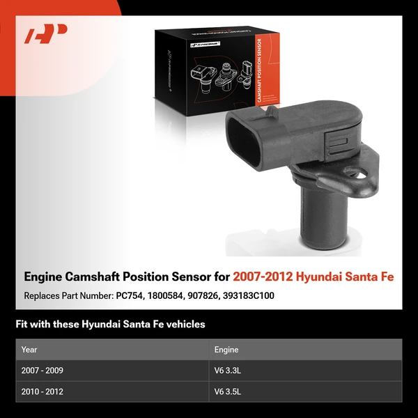 Engine Camshaft Position Sensor for 2007-2012 Hyundai Santa Fe