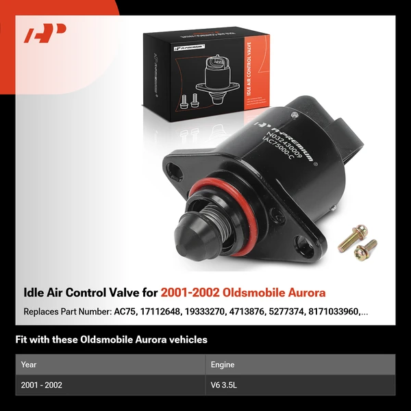 Idle Air Control Valve for 2001-2002 Oldsmobile Aurora