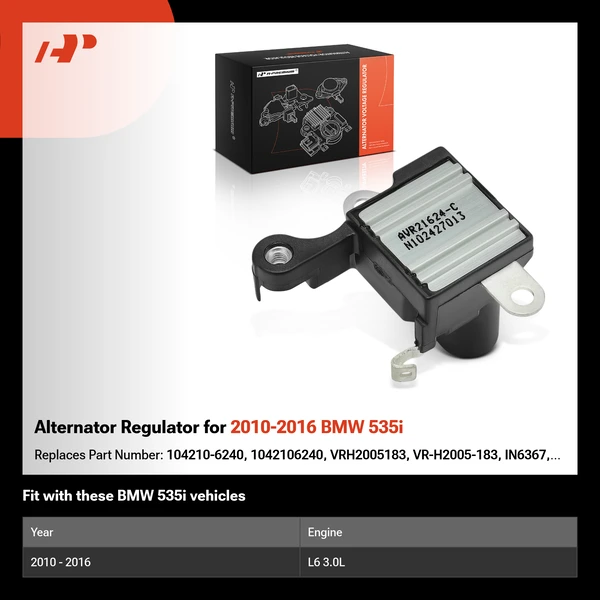 Alternator Regulator for 2010-2016 BMW 535i