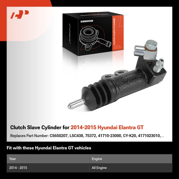 Clutch Slave Cylinder for 2014-2015 Hyundai Elantra GT