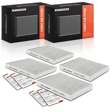 4 Pcs Activated Carbon Cabin Air Filter