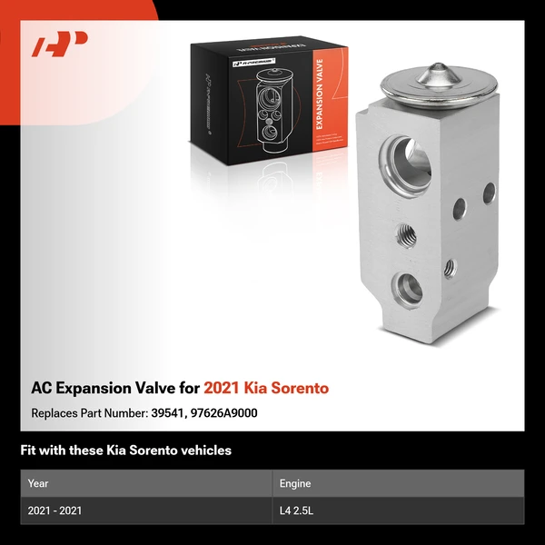 AC Expansion Valve for 2021 Kia Sorento