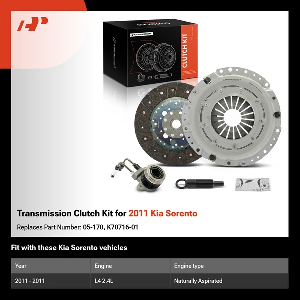 Transmission Clutch Kit for 2011 Kia Sorento