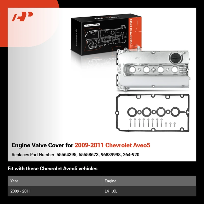 Engine Valve Cover for 2009-2011 Chevrolet Aveo5