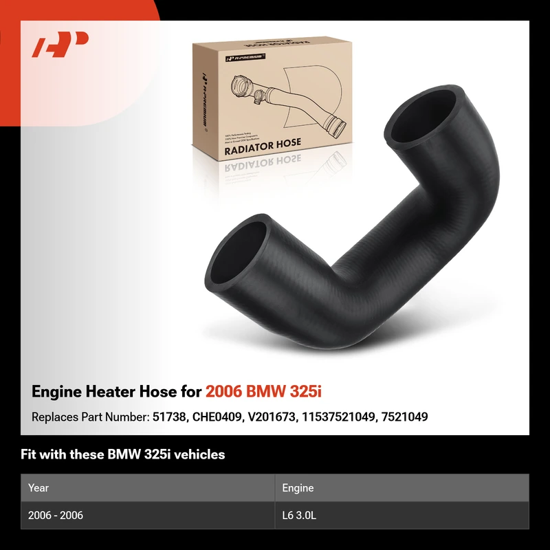 Engine Heater Hose for 2006 BMW 325i