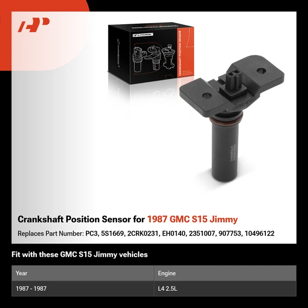Crankshaft Position Sensor for 1987 GMC S15 Jimmy