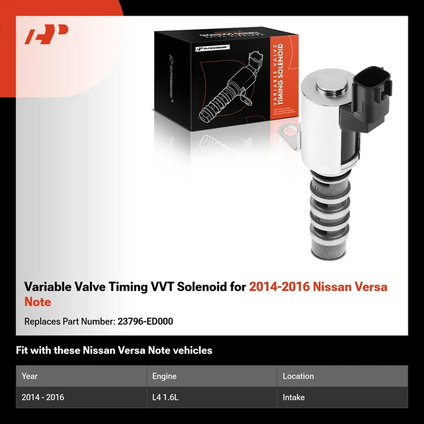 Variable Valve Timing VVT Solenoid for 2014-2016 Nissan Versa Note