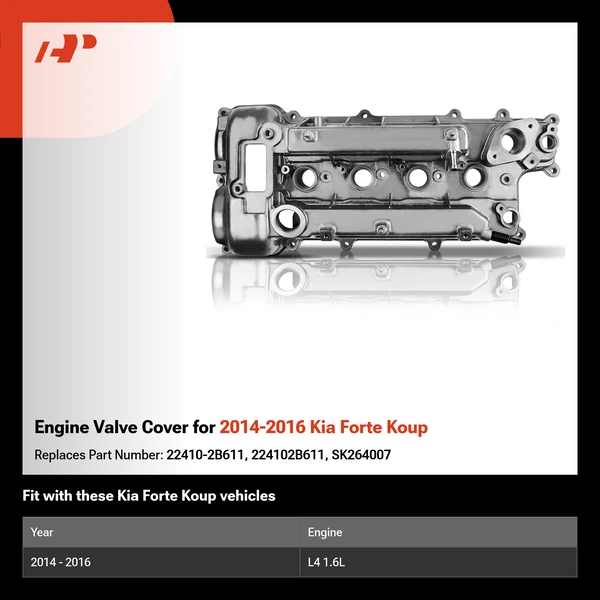 Engine Valve Cover for 2014-2016 Kia Forte Koup