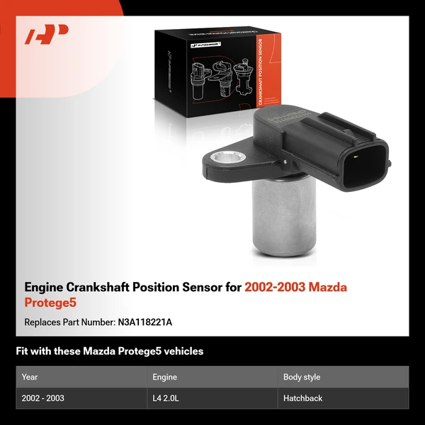 Engine Crankshaft Position Sensor for 2002-2003 Mazda Protege5