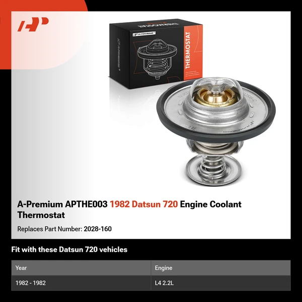 A-Premium APTHE003 1982 Datsun 720 Engine Coolant Thermostat