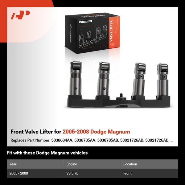 Front Valve Lifter for 2005-2008 Dodge Magnum