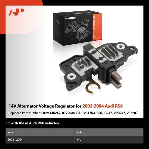 14V Alternator Voltage Regulator for 2003-2004 Audi RS6