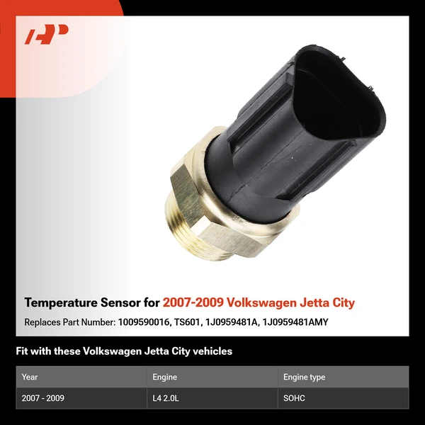 Temperature Sensor for 2007-2009 Volkswagen Jetta City