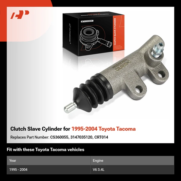 Clutch Slave Cylinder for 1995-2004 Toyota Tacoma
