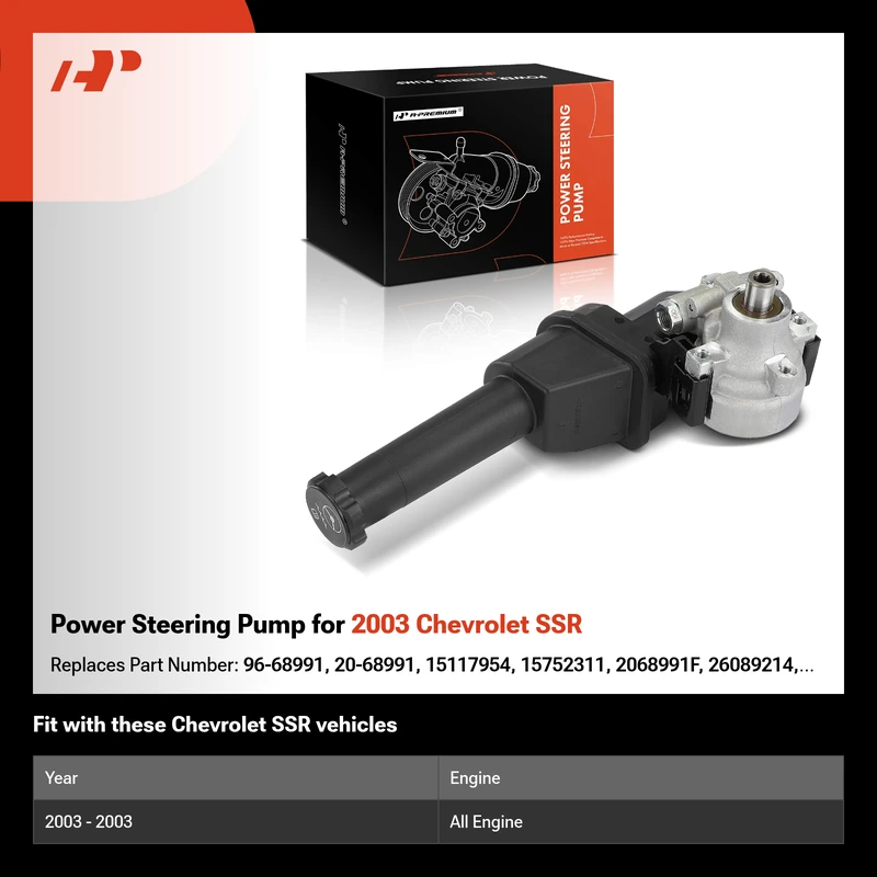 Power Steering Pump for 2003 Chevrolet SSR