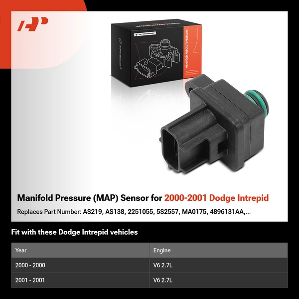 Manifold Pressure (MAP) Sensor for 2000-2001 Dodge Intrepid