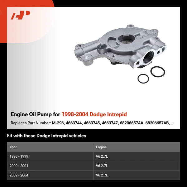 Engine Oil Pump for 1998-2004 Dodge Intrepid
