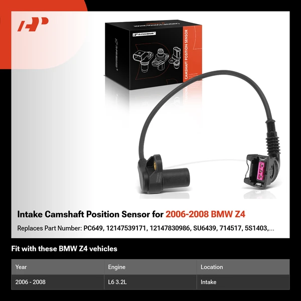 Intake Camshaft Position Sensor for 2006-2008 BMW Z4